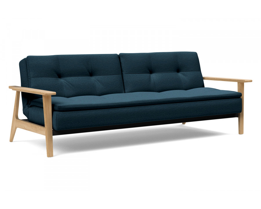 Innovation Living Dublexo Frej Sofa Bed Oak - 580 Argus Navy Blue