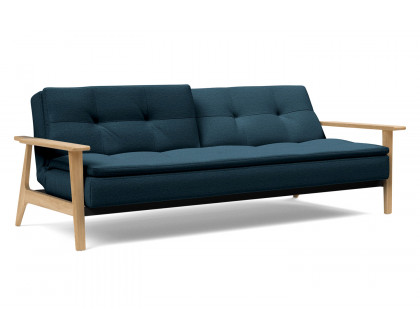 Innovation Living Dublexo Frej Sofa Bed Oak - 580 Argus Navy Blue