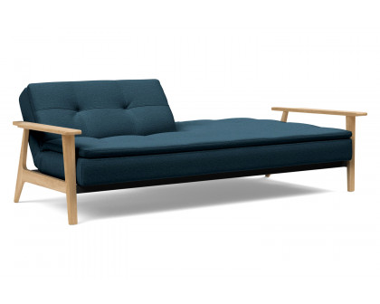 Innovation Living Dublexo Frej Sofa Bed Oak - 580 Argus Navy Blue