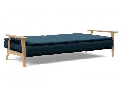 Innovation Living Dublexo Frej Sofa Bed Oak - 580 Argus Navy Blue