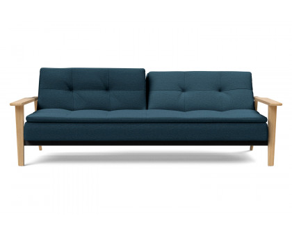 Innovation Living Dublexo Frej Sofa Bed Oak - 580 Argus Navy Blue