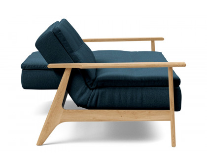 Innovation Living Dublexo Frej Sofa Bed Oak - 580 Argus Navy Blue