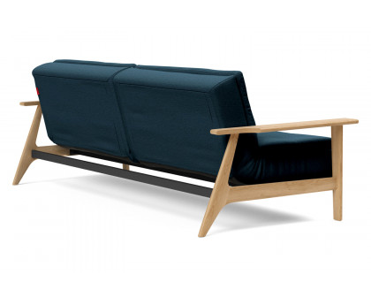 Innovation Living Dublexo Frej Sofa Bed Oak - 580 Argus Navy Blue