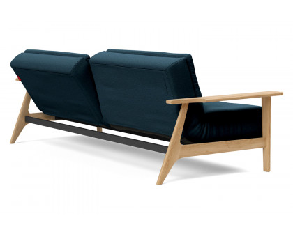 Innovation Living Dublexo Frej Sofa Bed Oak - 580 Argus Navy Blue