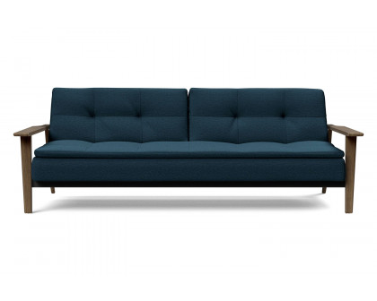 Innovation Living Dublexo Frej Sofa Bed Smoked Oak - 580 Argus Navy Blue