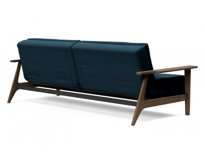 Innovation Living Dublexo Frej Sofa Bed Smoked Oak - 580 Argus Navy Blue