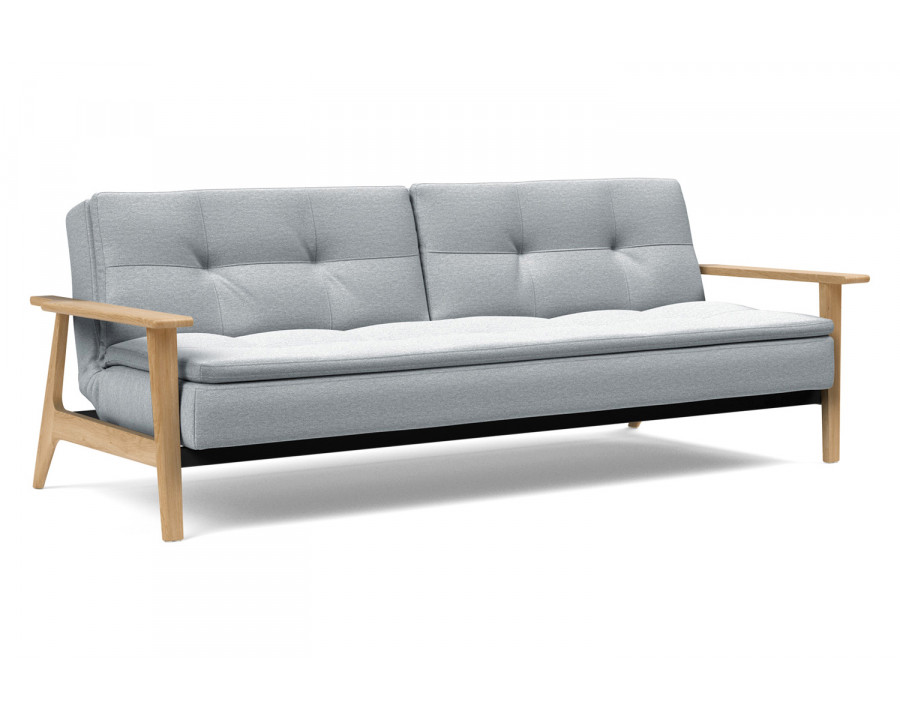 Innovation Living Dublexo Frej Sofa Bed Oak - 583 Argus Gray