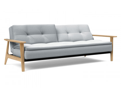 Innovation Living Dublexo Frej Sofa Bed Oak - 583 Argus Gray