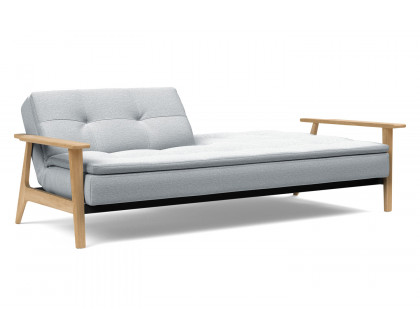 Innovation Living Dublexo Frej Sofa Bed Oak - 583 Argus Gray