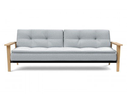 Innovation Living Dublexo Frej Sofa Bed Oak - 583 Argus Gray