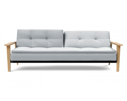 Innovation Living Dublexo Frej Sofa Bed Oak - 583 Argus Gray