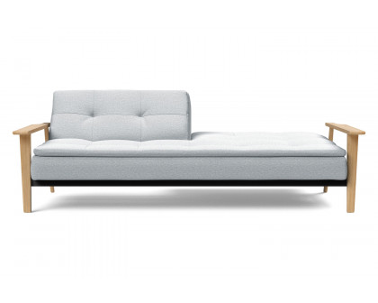 Innovation Living Dublexo Frej Sofa Bed Oak - 583 Argus Gray