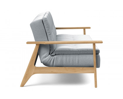 Innovation Living Dublexo Frej Sofa Bed Oak - 583 Argus Gray