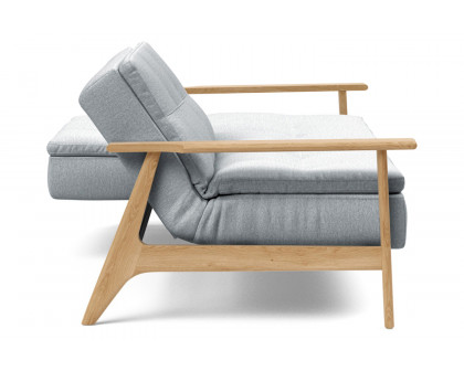 Innovation Living Dublexo Frej Sofa Bed Oak - 583 Argus Gray