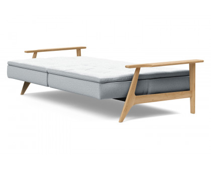 Innovation Living Dublexo Frej Sofa Bed Oak - 583 Argus Gray