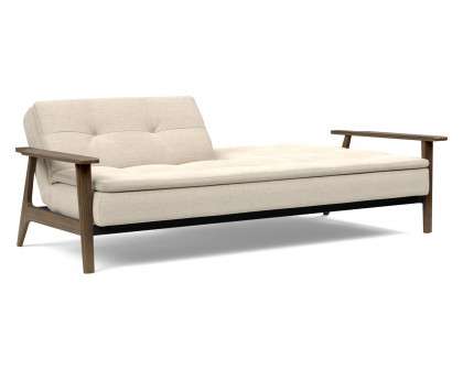 Innovation Living Dublexo Frej Sofa Bed Smoked Oak - 586 Phobos Latte