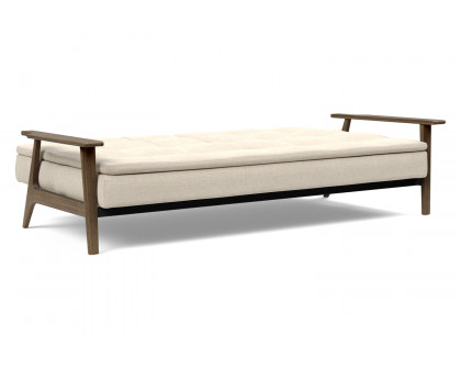 Innovation Living Dublexo Frej Sofa Bed Smoked Oak - 586 Phobos Latte