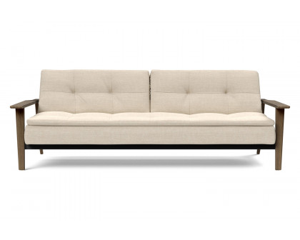 Innovation Living Dublexo Frej Sofa Bed Smoked Oak - 586 Phobos Latte