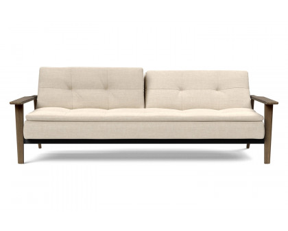 Innovation Living Dublexo Frej Sofa Bed Smoked Oak - 586 Phobos Latte