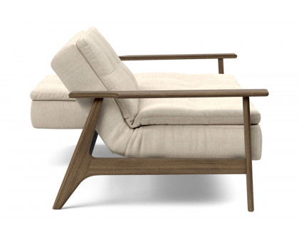 Innovation Living Dublexo Frej Sofa Bed Smoked Oak - 586 Phobos Latte