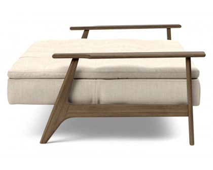 Innovation Living Dublexo Frej Sofa Bed Smoked Oak - 586 Phobos Latte