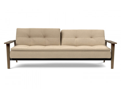 Innovation Living Dublexo Frej Sofa Bed Smoked Oak - 587 Phobos Mocha