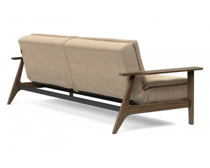 Innovation Living Dublexo Frej Sofa Bed Smoked Oak - 587 Phobos Mocha