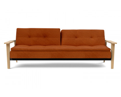 Innovation Living™ Dublexo Frej Sofa Bed Oak - 595 Corduroy Burnt Orange