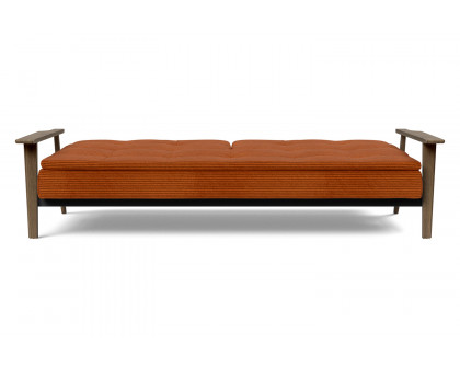 Innovation Living Dublexo Frej Sofa Bed Smoked Oak - 595 Corduroy Burnt Orange