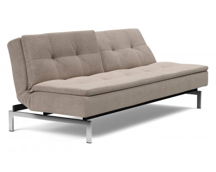 Innovation Living Dublexo Stainless Steel Sofa Bed - 318 Cordufine Beige