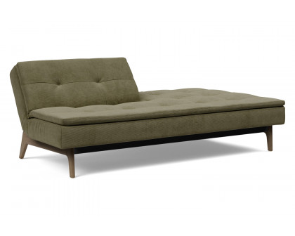 Innovation Living Dublexo Eik Sofa Bed Smoked Oak - 316 Cordufine Pine Green