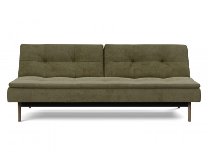 Innovation Living Dublexo Eik Sofa Bed Smoked Oak - 316 Cordufine Pine Green