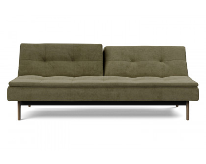 Innovation Living Dublexo Eik Sofa Bed Smoked Oak - 316 Cordufine Pine Green