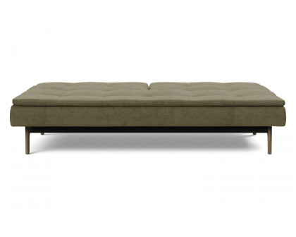 Innovation Living Dublexo Eik Sofa Bed Smoked Oak - 316 Cordufine Pine Green