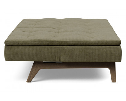 Innovation Living Dublexo Eik Sofa Bed Smoked Oak - 316 Cordufine Pine Green