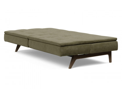 Innovation Living Dublexo Eik Sofa Bed Smoked Oak - 316 Cordufine Pine Green