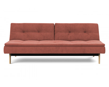 Innovation Living Dublexo Eik Sofa Bed Oak - 317 Cordufine Rust