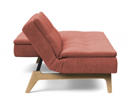 Innovation Living Dublexo Eik Sofa Bed Oak - 317 Cordufine Rust