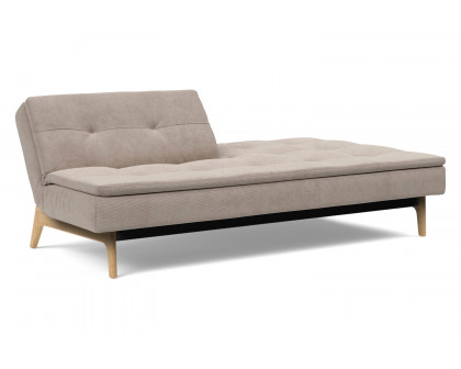 Innovation Living Dublexo Eik Sofa Bed Oak - 318 Cordufine Beige