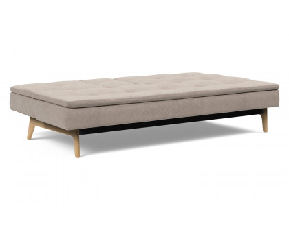 Innovation Living Dublexo Eik Sofa Bed Oak - 318 Cordufine Beige