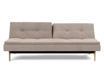 Innovation Living Dublexo Eik Sofa Bed Oak - 318 Cordufine Beige