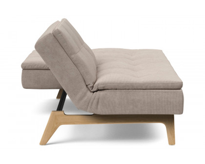 Innovation Living Dublexo Eik Sofa Bed Oak - 318 Cordufine Beige