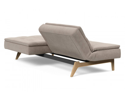 Innovation Living Dublexo Eik Sofa Bed Oak - 318 Cordufine Beige