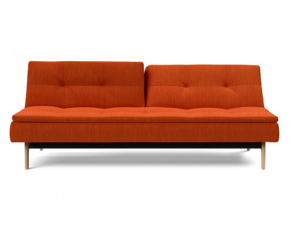 Innovation Living Dublexo Eik Sofa Bed Oak - 506 Elegance Paprika