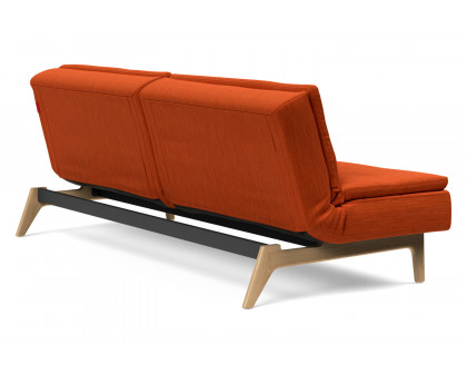 Innovation Living Dublexo Eik Sofa Bed Oak - 506 Elegance Paprika