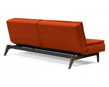 Innovation Living Dublexo Eik Sofa Bed Smoked Oak - 506 Elegance Paprika