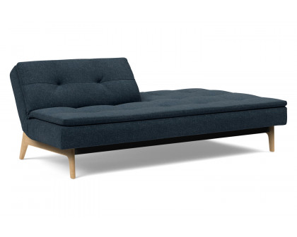 Innovation Living Dublexo Eik Sofa Bed Oak - 515 Nist Blue