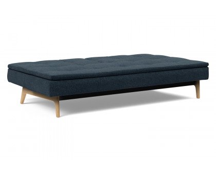 Innovation Living Dublexo Eik Sofa Bed Oak - 515 Nist Blue