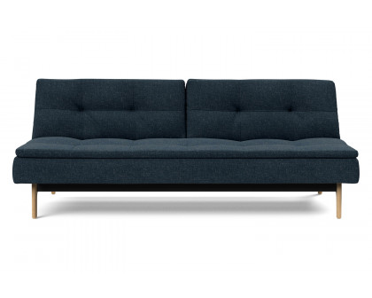 Innovation Living Dublexo Eik Sofa Bed Oak - 515 Nist Blue