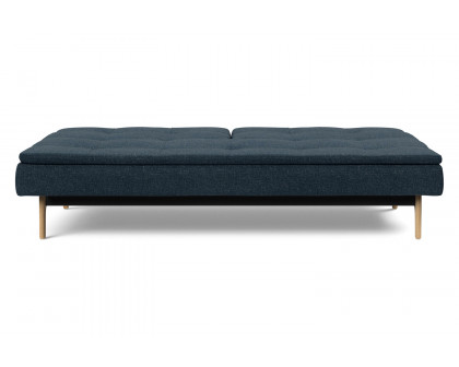 Innovation Living Dublexo Eik Sofa Bed Oak - 515 Nist Blue